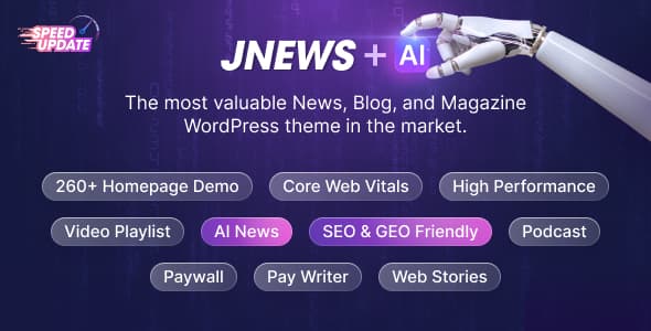 Bold News & Magazine WordPress Theme — preview 1