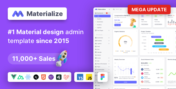 Sleek Admin Dashboard Next.js Template — preview 1