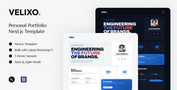 Timeless Portfolio Next.js Template