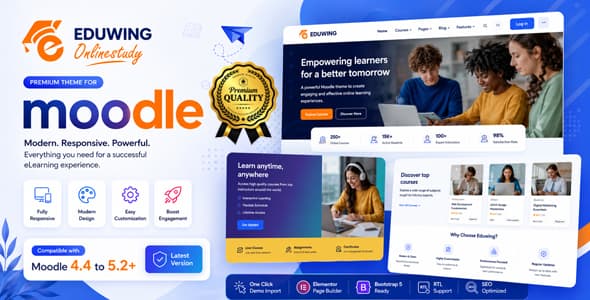 Sleek Online Education Website Template