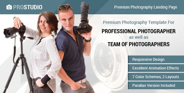 Modern Landing Page Website Template — preview 1